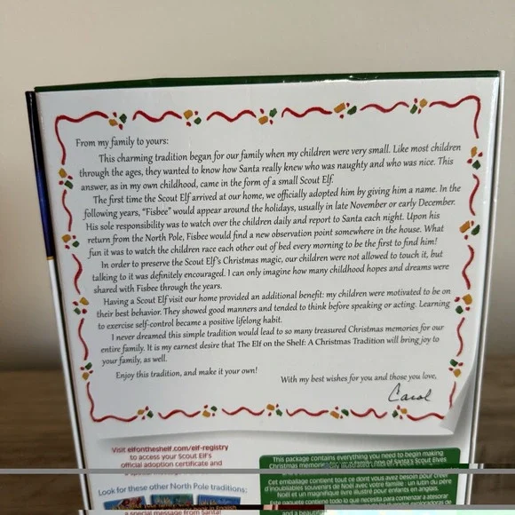 The Elf on the Shelf:  Light Tone Girl  Includes Doll & Book Christmas Tradition - Picture 10 of 16